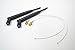 Antenna for Intel NGFF M.2 WiFi Card,Antenna kit 2 x 6dBi RP-SMA Dual Band 2.4GHz 5GHz + 2 x MHF4 Cable Antenna Mod Kit for WiFi Cards AX200NGW 8265AC 9260-AC 8260-AC 7265-AC