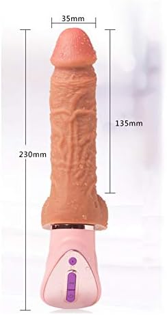 Hands Free Play Six Toys for Women Realistic Vǐbrador for Women Bullet Adullt Toys for Female, USB Rechargeable Tshirt Realistic Silicone