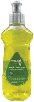 WAXIE-Green Enviro-Sink Liquid Dish Detergent, 3.5 oz Bottle (Case of 90)