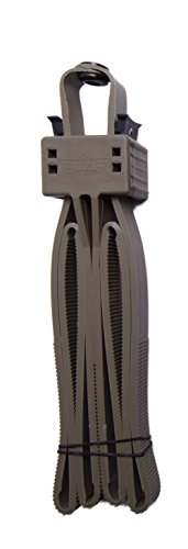 CampCo UZI UZI-FLXC-GR Single Use Double Restraint Flex Cuff, Green