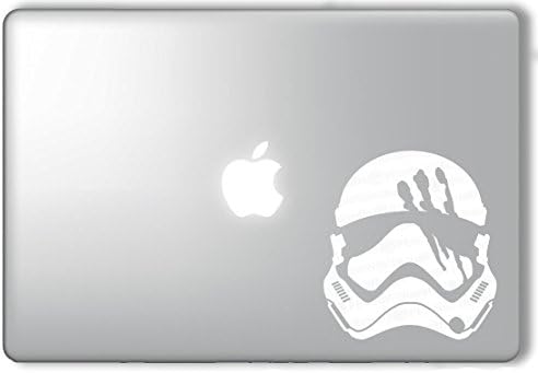 FN-2187 Finn Helmet Stormtropper Star Wars - Apple Macbook Laptop Vinyl Sticker Decal