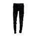 KDNK - Men's Front 3 Open Zips Stretch Skin Jeans