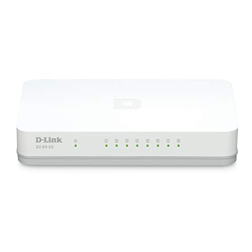 D-link 8-Port Unmanaged Gigabit Switch (GO-SW-8G)