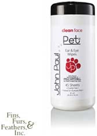 John Paul Pet Ear &amp; Eye Wipes Foil Pack