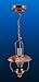 Miniature Lighting Led Battery Light Hanging Copper Ceiling Oil Lamp with On/off switch FOR DOLLHOUSE MINIATURE 1:12 SCALE