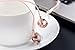 Earphones Headphones, Powerful Bass Earbuds with Mic, 14mm Large Drivers, Ergonomic Design for Samsung and Mp3 Players (Rose Gold with Case)thumb 2