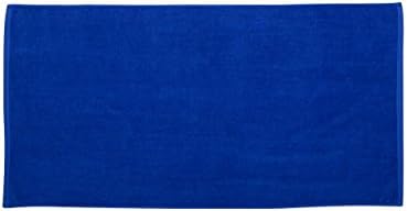 Carmel Towel Company Velour Beach Towel, Royal, One Size