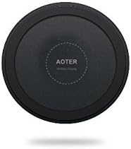 Qi Wireless Charger, Ultra-Thin Quick Qi Wireless Chargers Charging Pad ,5W Slim Wireless Charging Pad for Samsung Galaxy S8/S8 Plus/S7/S7 Edge/S6, Nexus 7/6/5/4, and All Qi-Enabled Devices