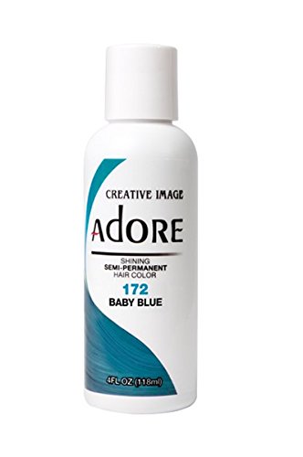 Adore Semi-Permanent Haircolor #172 Baby Blue 4 Ounce (118ml)