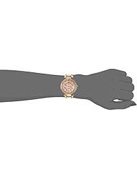 XOXO de la mujer aleación de metal y de cuarzo reloj automático, color: dorado rosa (Modelo: xo5860)