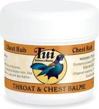Tui Throat and Chest All-Natural Soothing Massage Beewax Balm 100gm