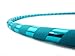 The Spinsterz Beginner Hoop: Weighted Fitness Hula-Hoop for Adults Weight Loss, Waist Exercise Ring for Cardio & Core, Adjustable Quality Detachable Hula Shaper for Beginners, Made in USA - Amazonite