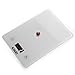 Kinzi Digital Touch Kitchen Scale (12 lbs Edition), Tempered Glass in Clean White