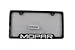 Genuine Mopar A66892842N Black License Plate Frame