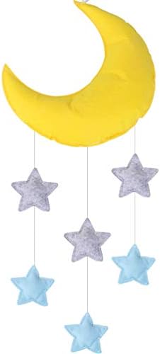 moon and stars cot mobile
