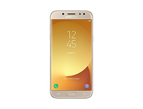 Samsung Galaxy J5 (2017) SM-J530F Dual SIM 4G 16GB Gold - Smartphones (13,2 cm (5.2 Zoll), 1280 x 720 Pixel, Flach, SAMOLED, 
