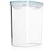 Razab Tall Wide DEEP Food Storage Containers - Sugar, Flour Plastic Containers 20 pc (Set of 10) - 18 Free Labels & Marker - Airtight, Leakproof, BPA Free - Microwave, Freezer & Dishwasher Safe