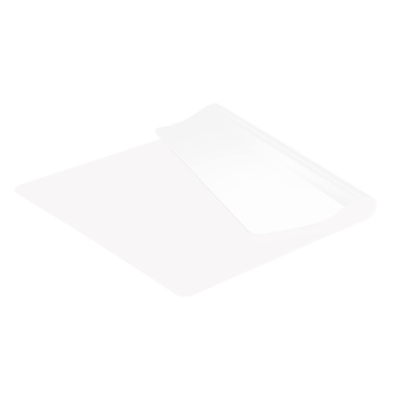 KitchenRaku 1.5 mmThicken Extra Large Silicone Mat for Kitchen Worktop Protector, Nonstick Heat Resistant Countertop Mat, Nonskid Placemat, Craft Mat, Table Mat (70x50cm, Transparent)