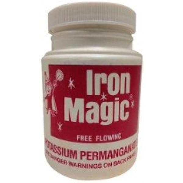 Amazon Com Iron Magic Potassium Permanganate Pot Perm 20 Oz Bottle Health Personal Care
