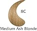 EcoColors Haircolor Medium Ash Blonde - 8C(2 oz color 2 oz developer)