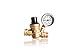 Kanbrook Adjustable RV Water Pressure Regulator with TWO Inlet Screen Filters - 1 Year Hassle-Free Warranty