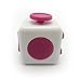 Maggift Fidget Cube Dice toy Stress Cube relieve Anxiety (White-ross)