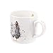 Portmeirion Home & Gifts Curious Hen (Chicken) Single Mug, White