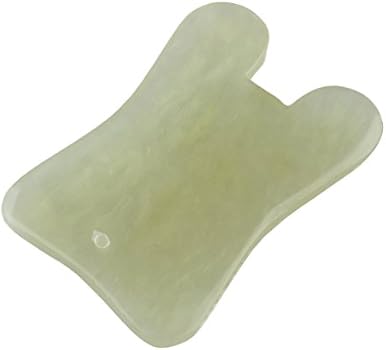 HALJIA Ręcznie wykonana jadeitowa skrobaczka skóra Gua Sha ...