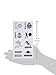 Amscan Volleyball Temporary Tattoos - 2' x 1 3/4', Assorted Designs, 16 Pcs