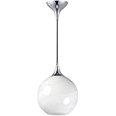 Maxim Lighting 21226MRPC Neve - 1 Light Pendant-11.5 Inch Tall and 9 Inch Wide, Finish Color: Polished Chrome