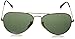 Ray-Ban AVIATOR TM TITANIUM - ARISTA Frame CRYSTAL GREEN Lenses 58mm Non-Polarized