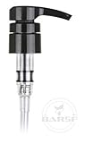 Best Shampoo/Conditioner Dispenser Pump for 1 Liter (33.8 Ounce) Bottles - Black