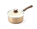 Trisha Yearwood Cottage Precious Metals 14 Piece Non-Stick Ceramic Cookware Set, Copper