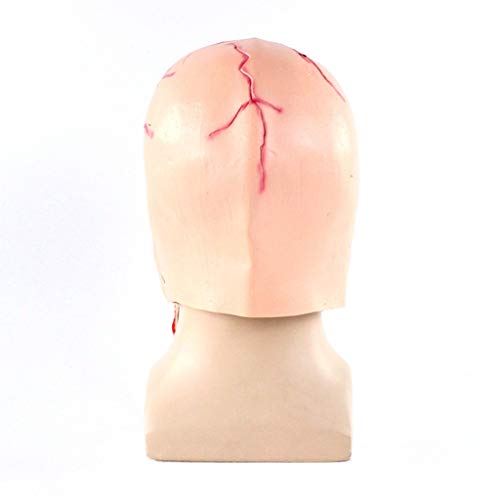 Walking Dead Full Head Mask, Scary Latex Mask, Novelty Zombie Costume Party Rubber Latex Mask for Halloween