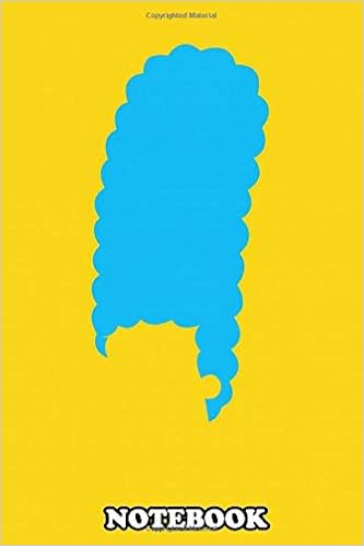 Notebook The Famous Marge Simpson Hair Shape Journal For Writing