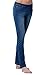 PajamaJeans Stretch Jeans for Women - Jean Leggings for Women, Blue, L
