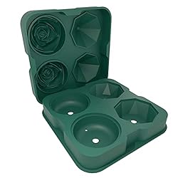 Ice Cube Tray, HANCELANT 2.5inch Ice Cube Molds, 2