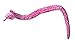 Aurora World Snake Plush, Pink Giraffe Print, 52