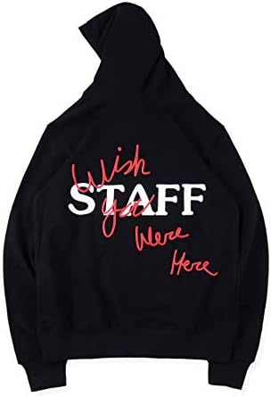 AXIN Travis Scott Astroworld Staff Rap Tour Hooded Sweater Loose Sweatshirt for Men and Women