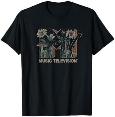 Amazon.com: The Official 1981 MTV Logo with Purple Palms in the
