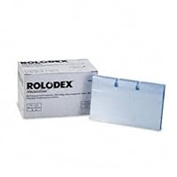 rolodex card sleeves Rolodex 67650 Transparent Business Card Sleeves New Package Of 50 main image 0