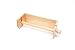 Fox Run Wooden Paper Towel Holder, 5.25 x 15.25 x 3.75 inches, Brown