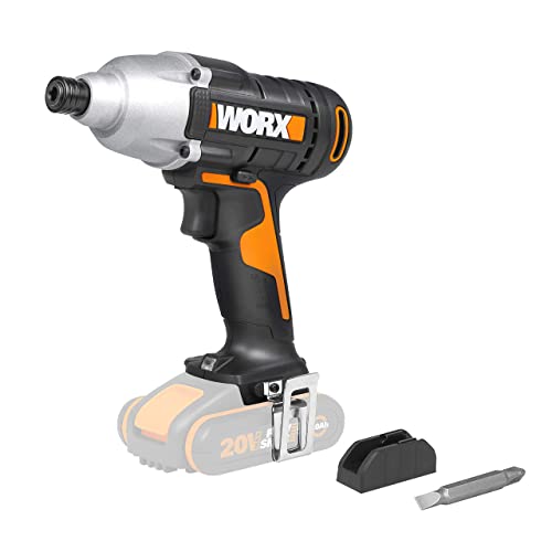 WORX Impact Driver 20V | PowerShare | WX291.9 - No Battery, No Charger | Variable Speed Control, Reversible, Metal Gearbox, LED Light
