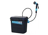 Rinse Kit Pressurized Portable Shower with Hot Water Sink Adapter