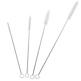 Vtete Straw Cleaning Brush Kit Set of 4 Different Sizes ~ Length from 7