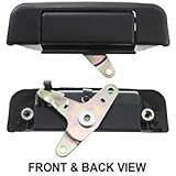 TOYOTA PICKUP 89-95 TAILGATE HANDLE, Black