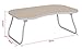 Homebi Lap Desk Tray Table Laptop Stand Portable Bed Desk Breakfast Tray for Bed Couch and Sofa with MDF Top Board and Foldable Metal Legs (9.65″H, White Oak)thumb 3