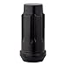 DPAccessories Black Wheel Locks 14x1.5 Closed End XL Bulge Acorn 19mm & 13/16