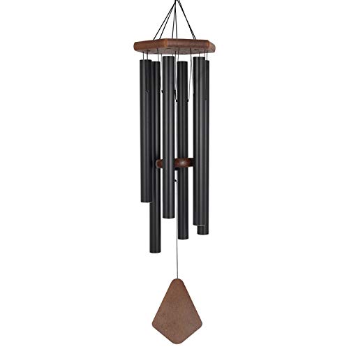 Wind Chimes Outdoor,36 Inch Memorial Wind Chimes Outdoor Large Deep Tone with 6 Heavy Metal Tubes Tuned.Wind Chimes for Loss Loved One, Memorial Gift.Garden Decor - Thumbnail 7