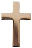 Gold Plated Christian Cross Lapel Pin